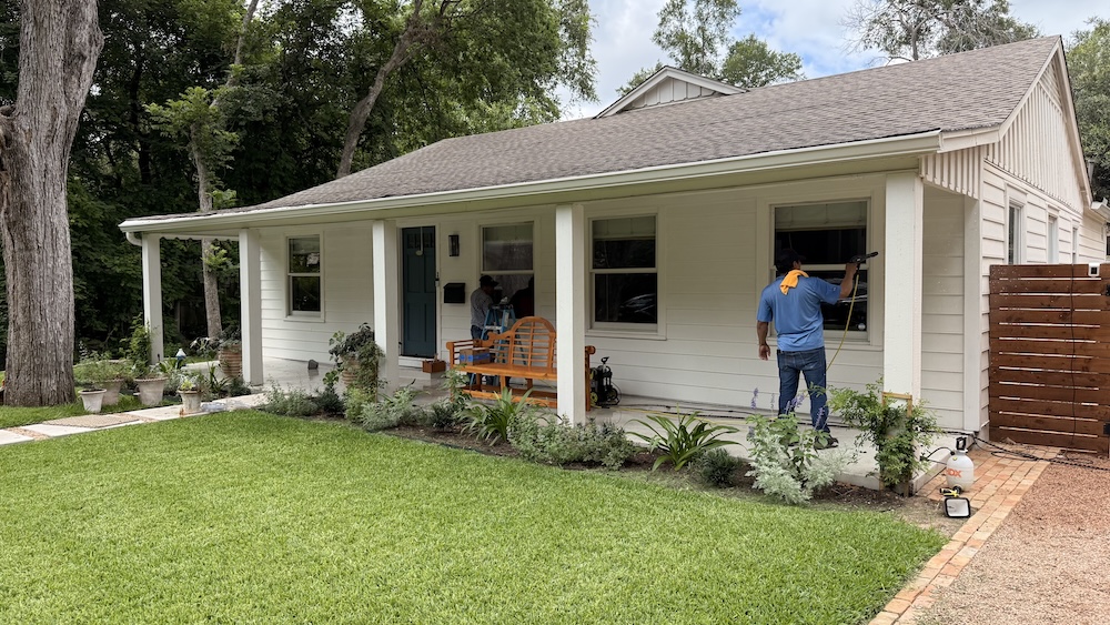 Front Yard Lawn & Walkway Restoration